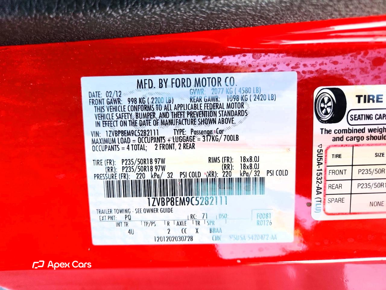 Ford Mustang 2012