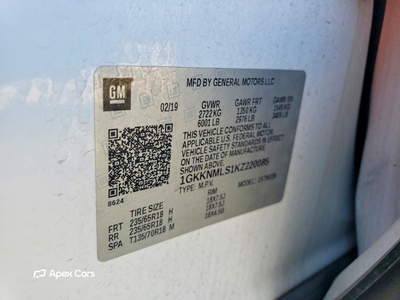GMC Acadia 2019