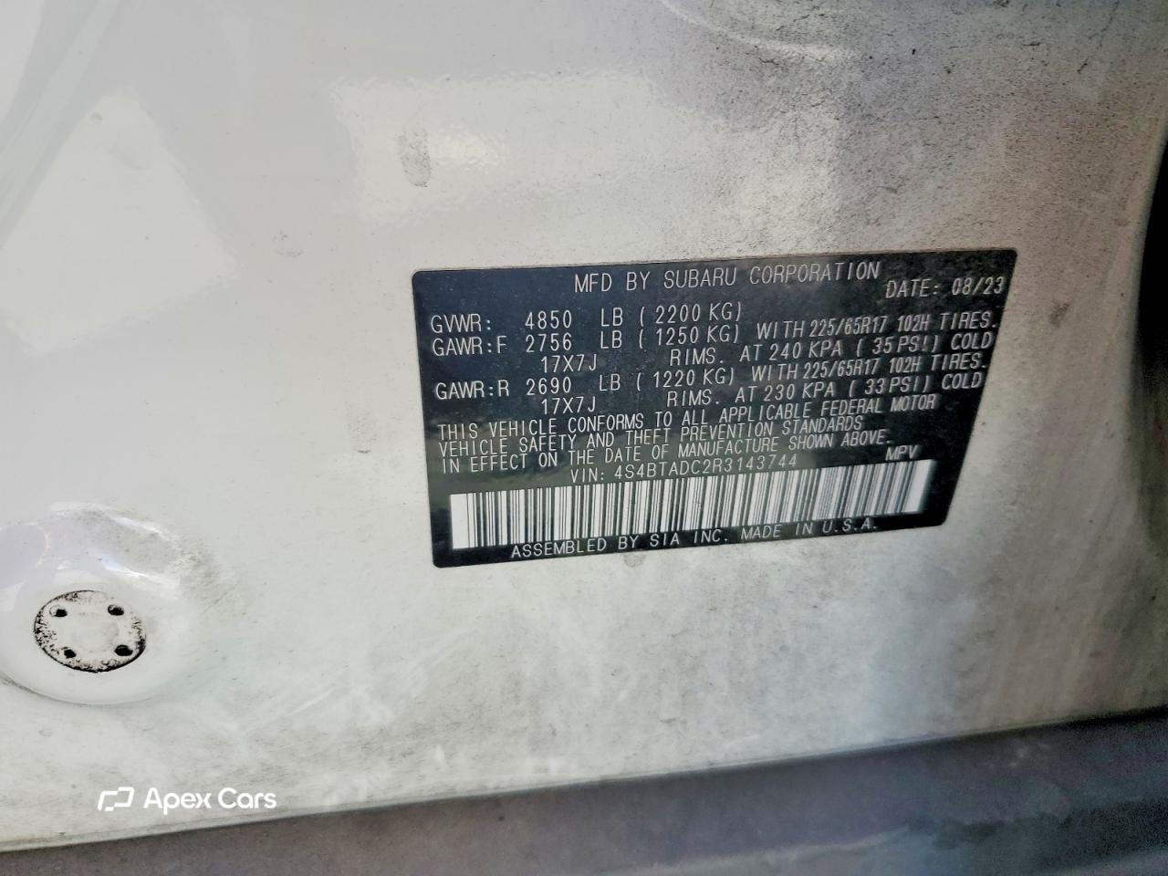 Subaru Outback 2024