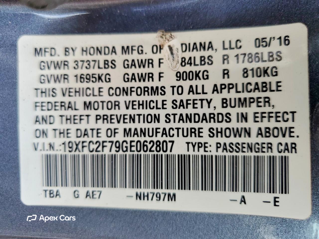Honda Civic 2016
