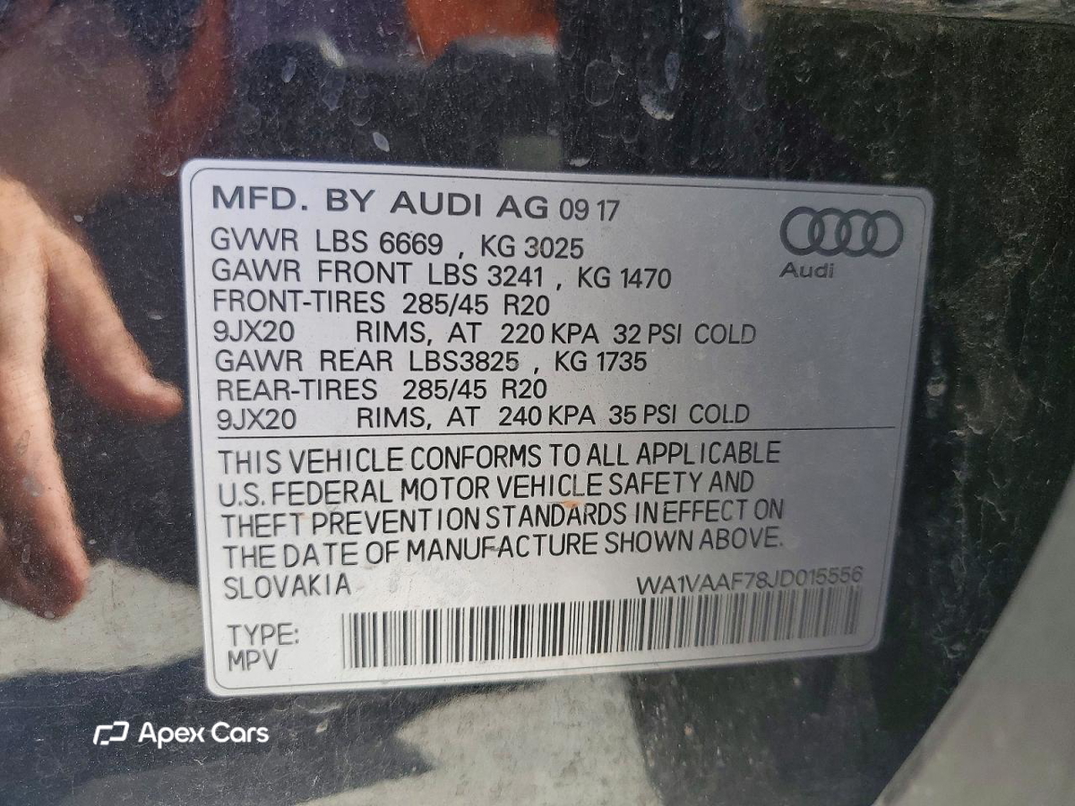 Audi Q7 2018