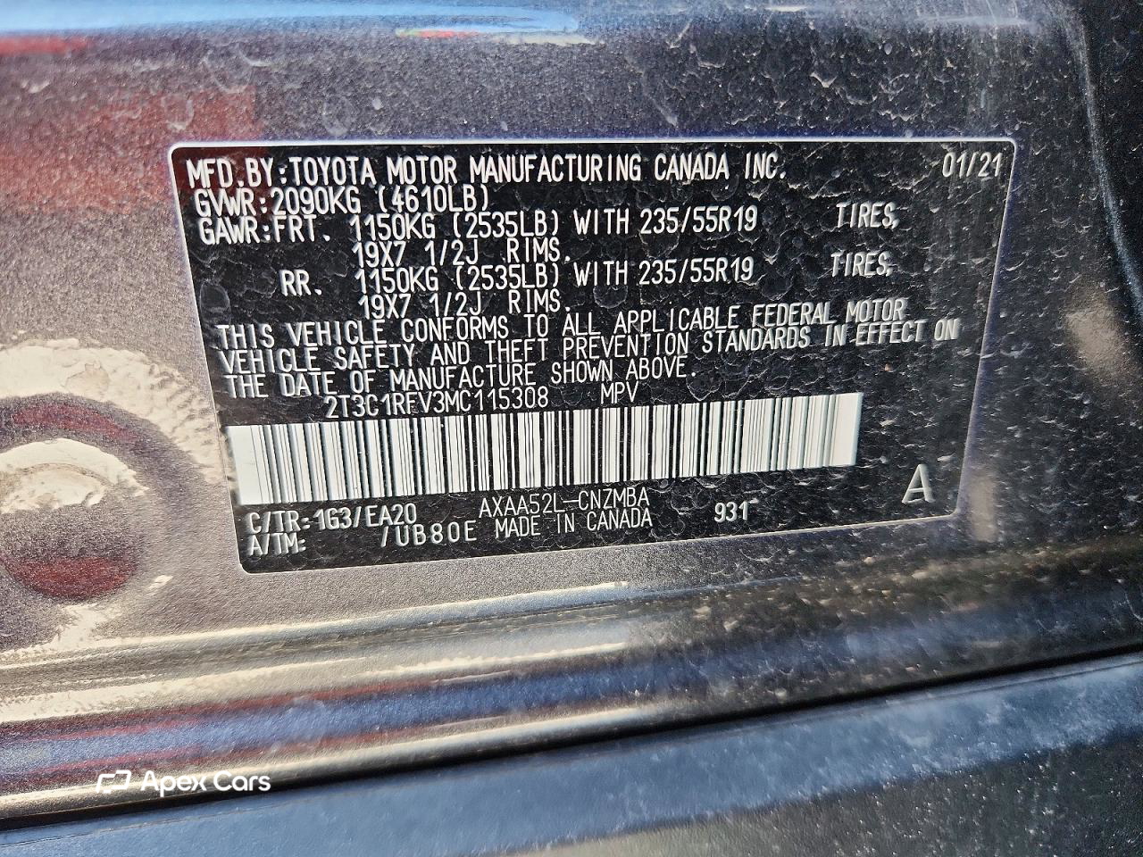 Toyota RAV 4 2021