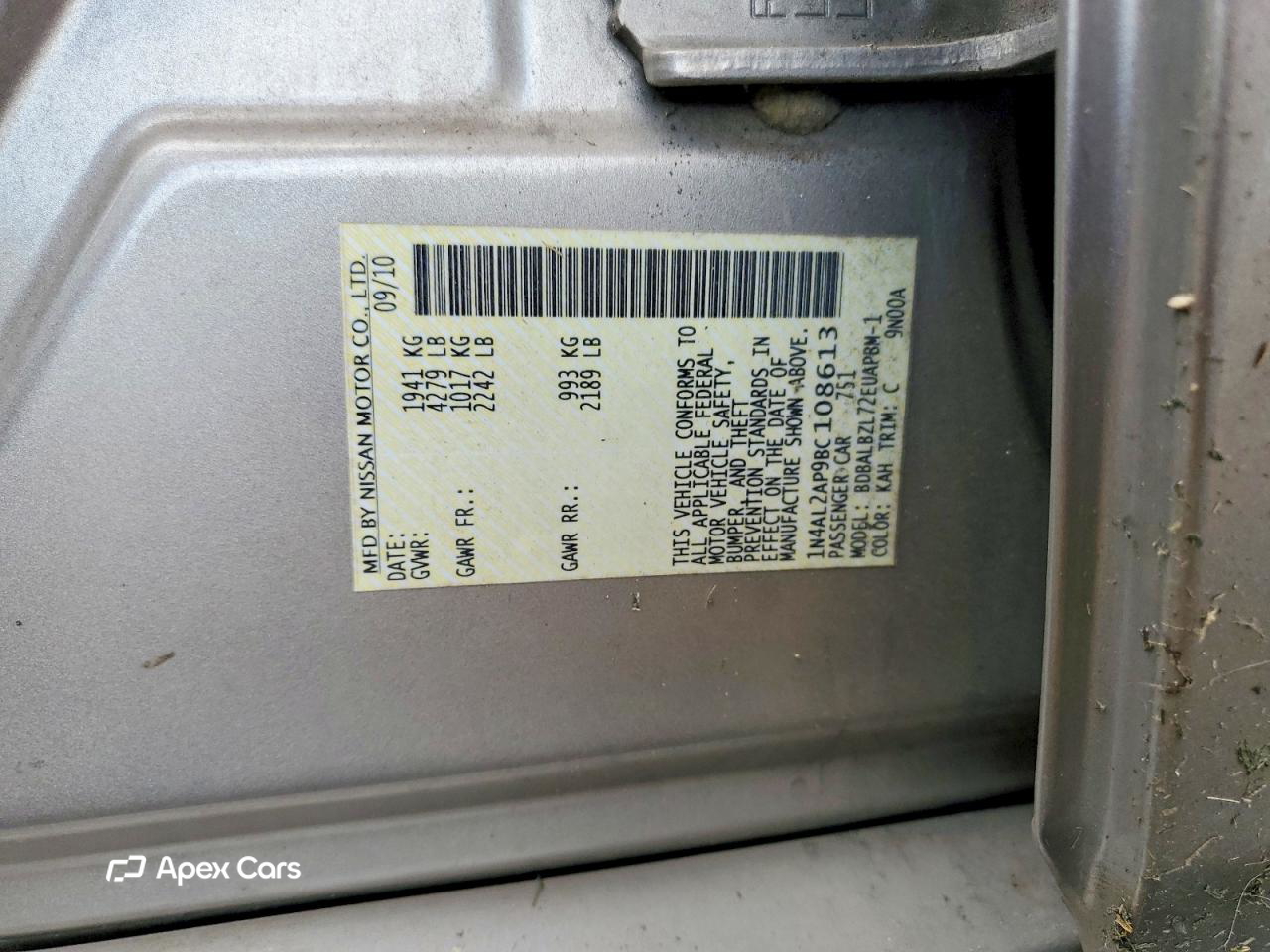 Nissan Altima 2011