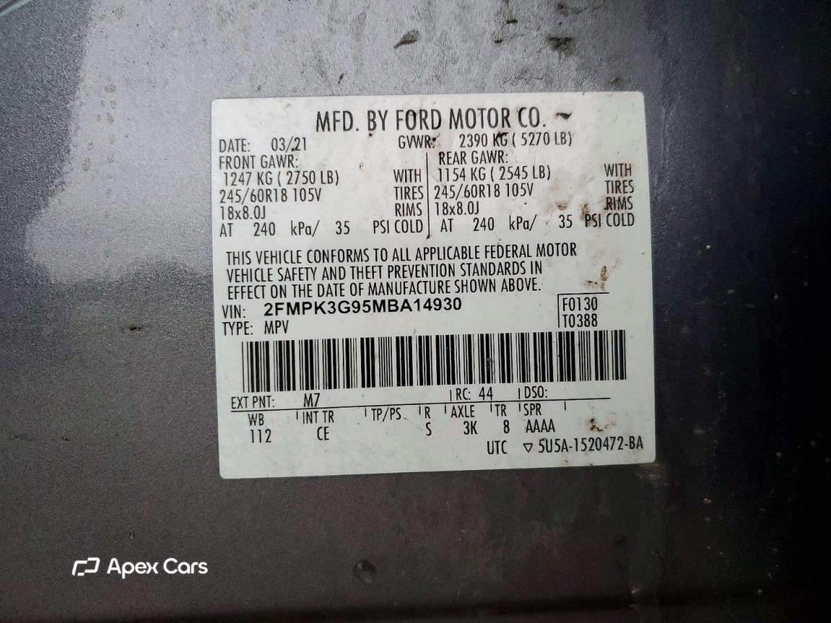 Ford Edge 2021