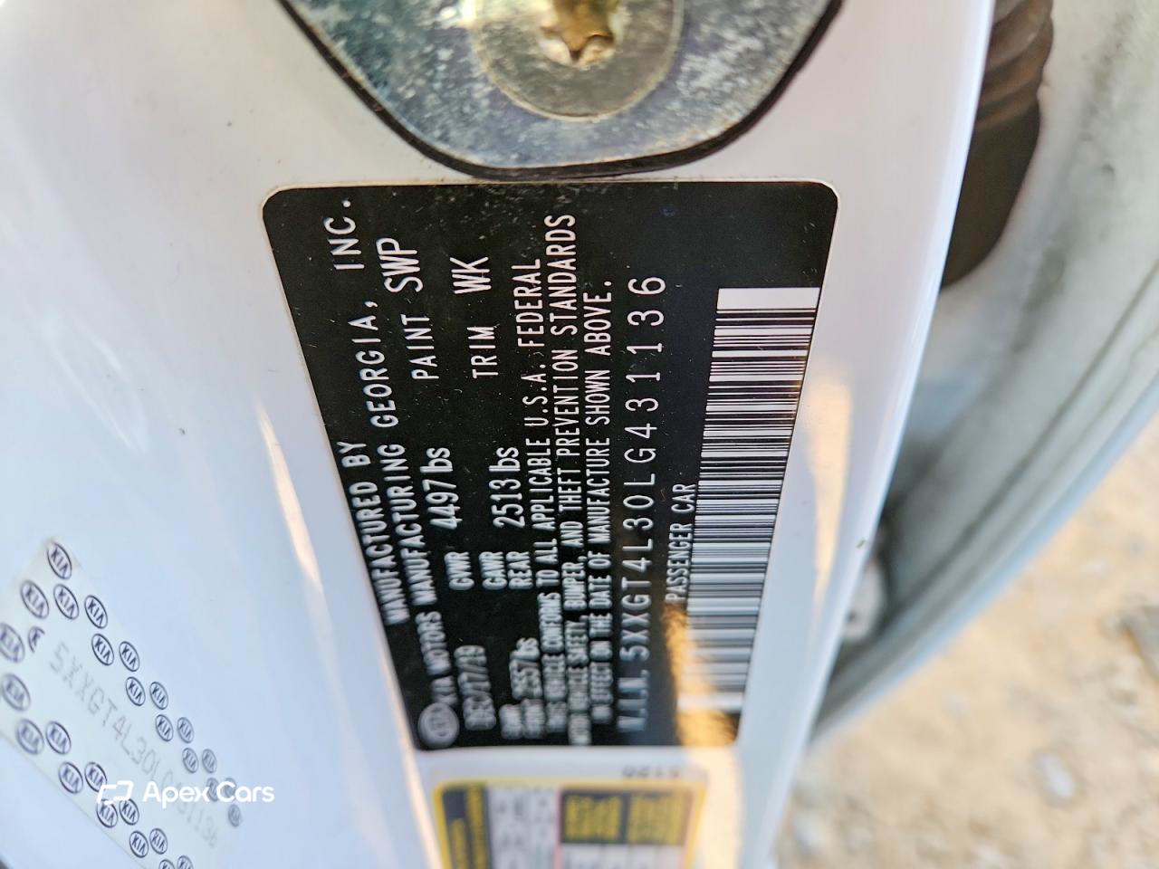 Kia Optima 2020