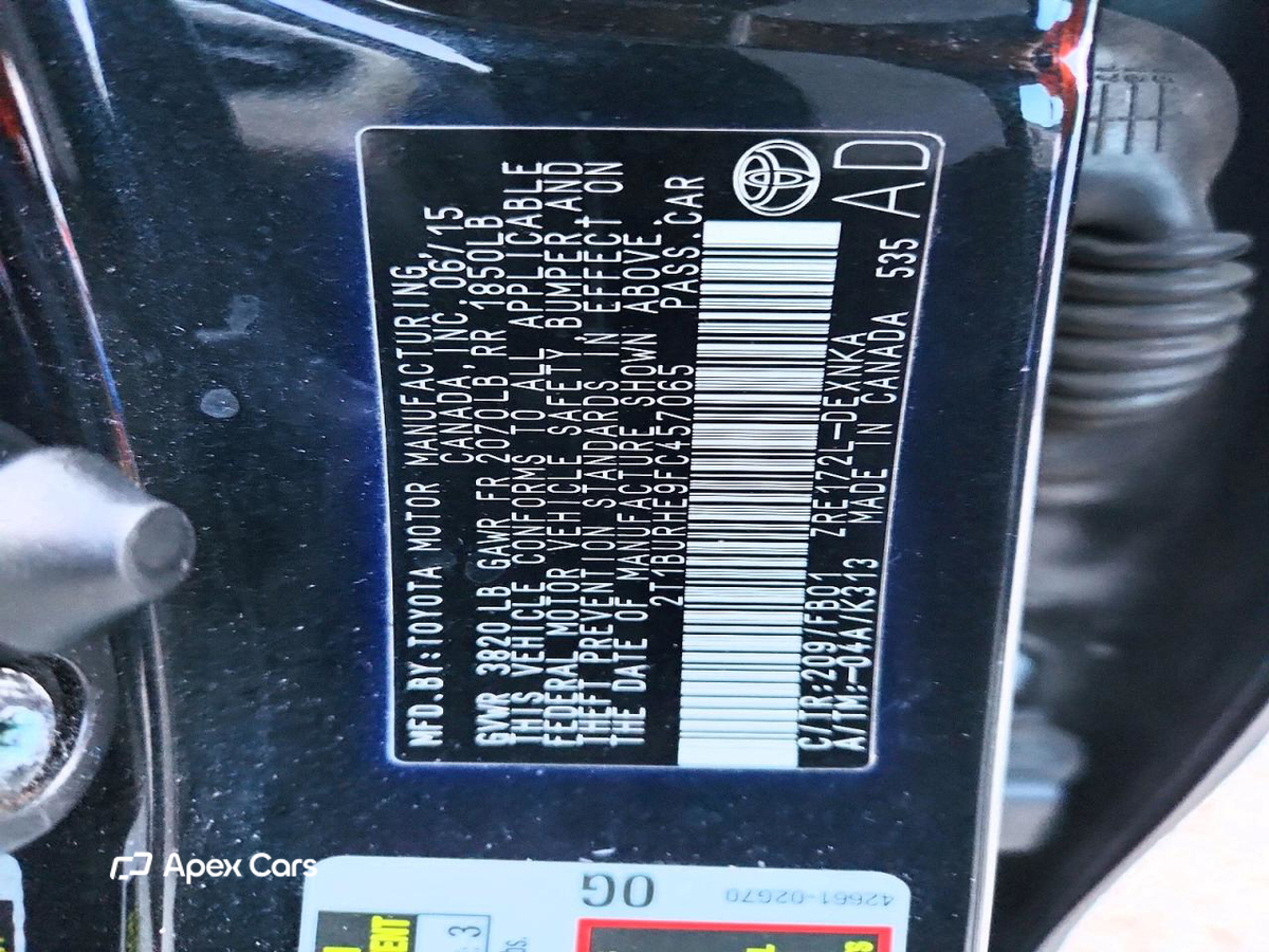 Toyota Corolla 2015