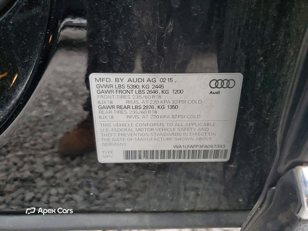 Audi Q5 2015