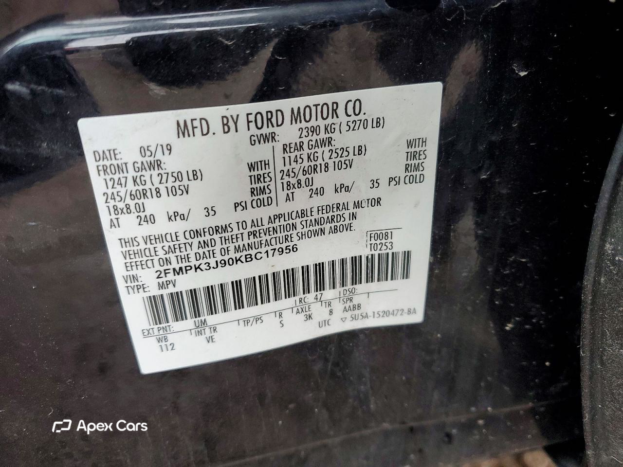 Ford Edge 2019