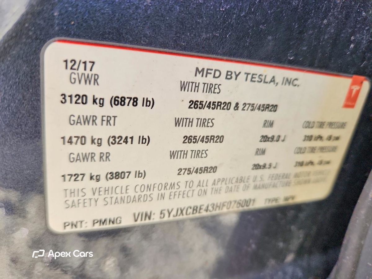 Tesla Model X 2017
