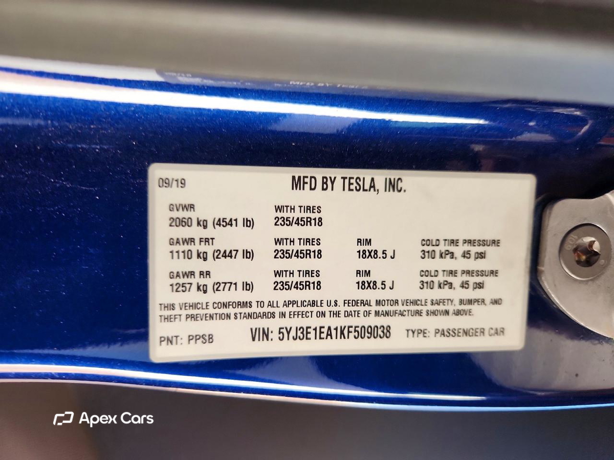 Tesla Model 3 2019