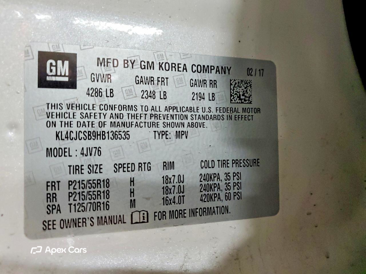 Buick Encore 2017