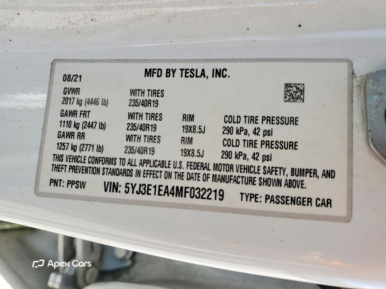 Tesla Model 3 2021