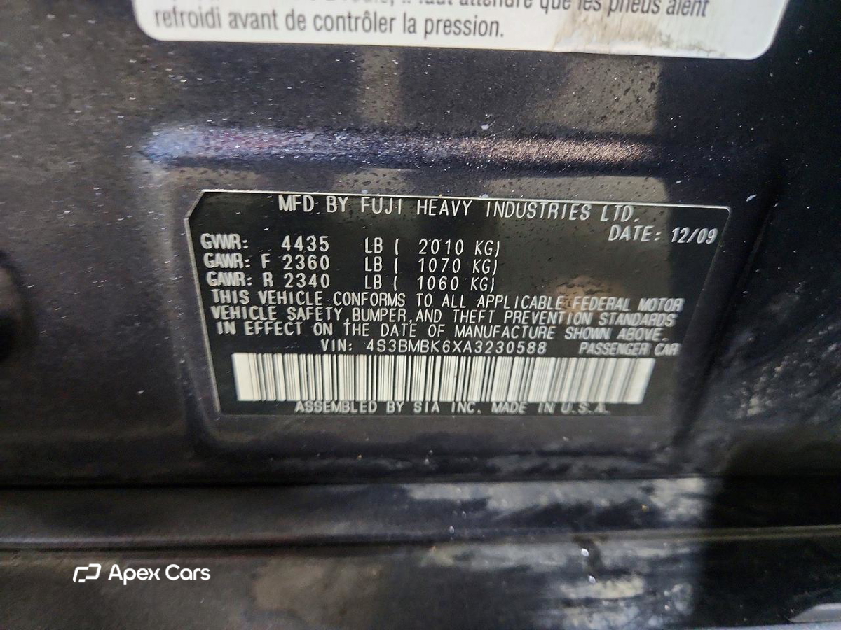 Subaru Legacy 2010