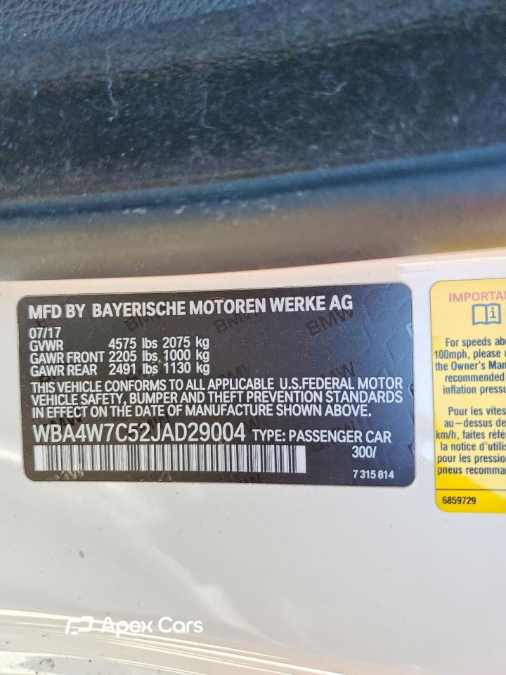 BMW Series 4 2018