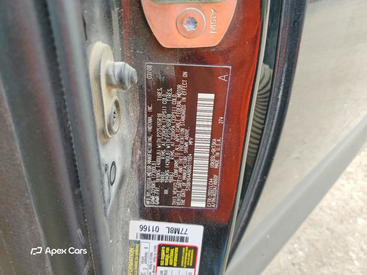 Toyota Sequoia 2008