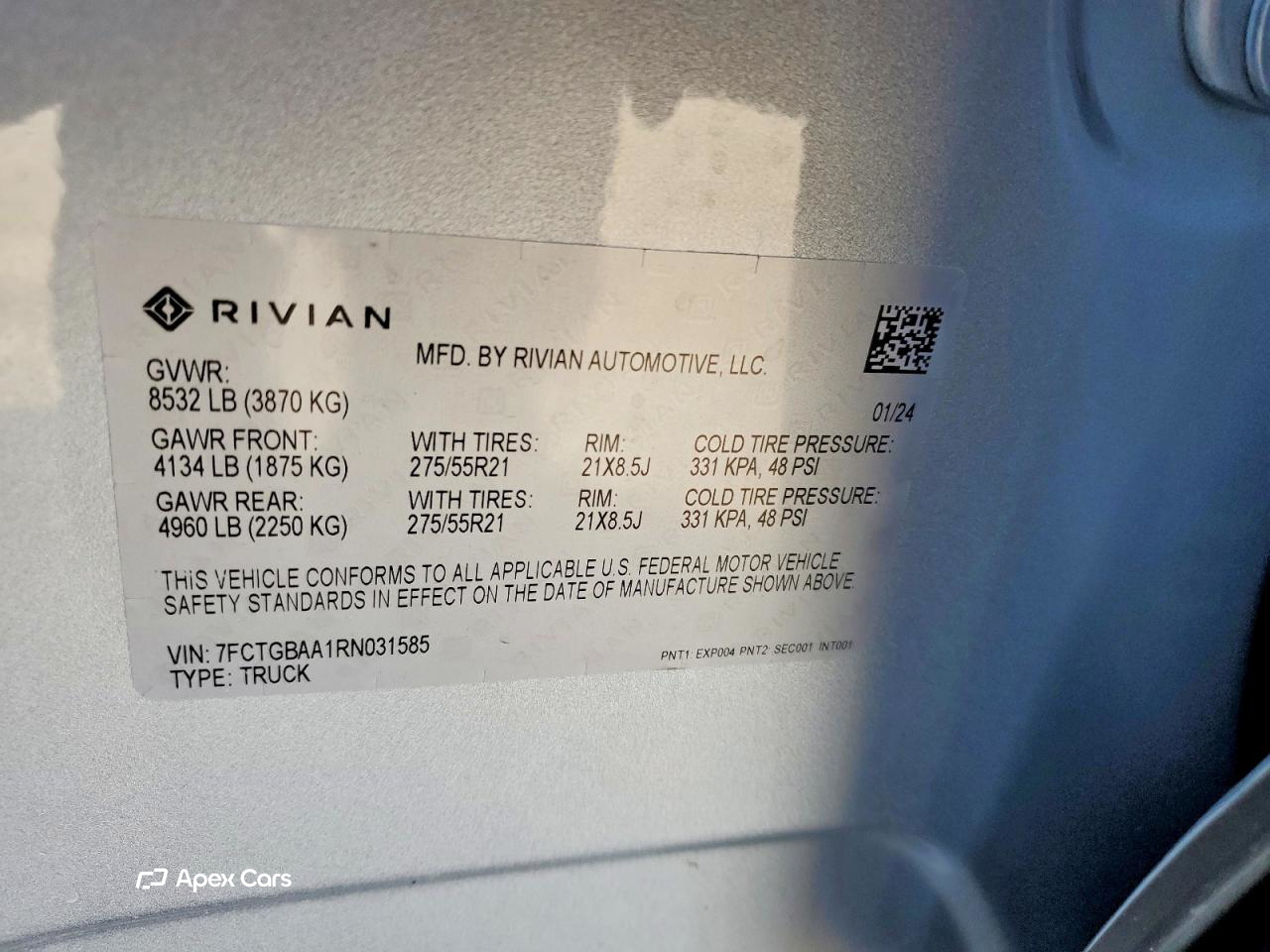 Rivian R1T 2024