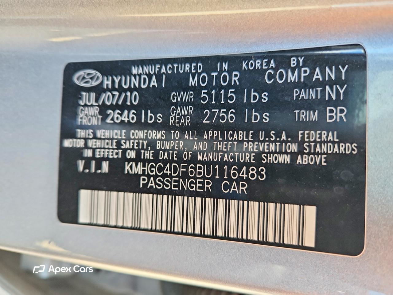 Hyundai Genesis 2011