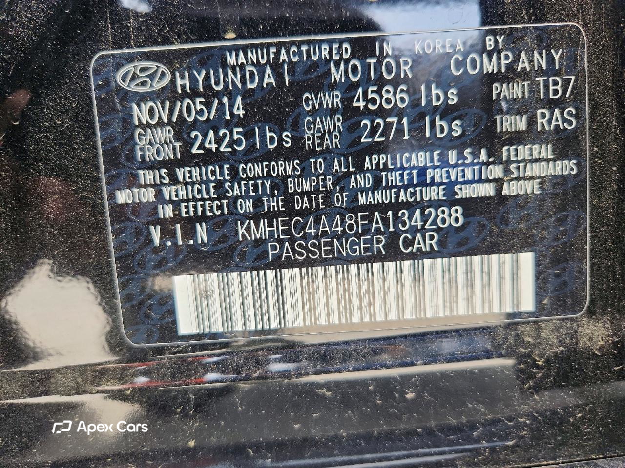 Hyundai Sonata 2015