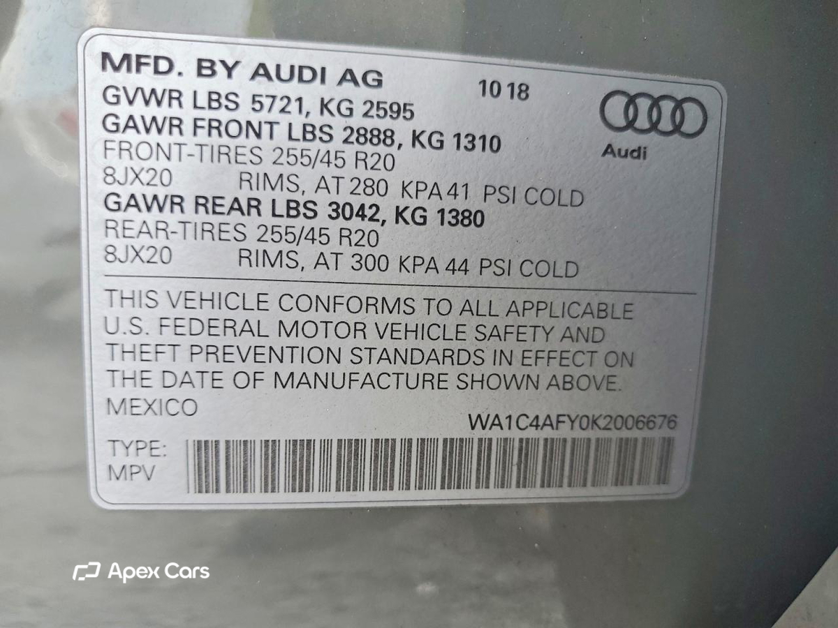 Audi SQ5 2019