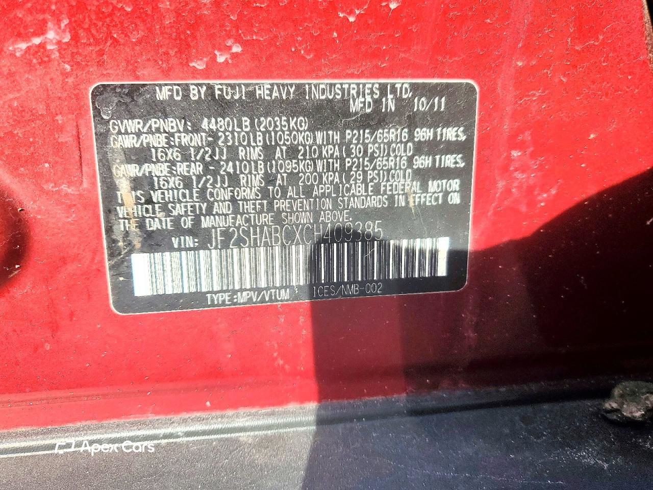 Subaru Forester 2012