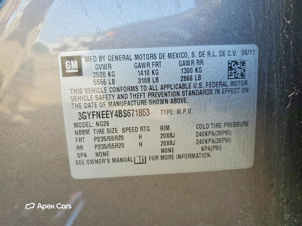 Cadillac SRX 2011