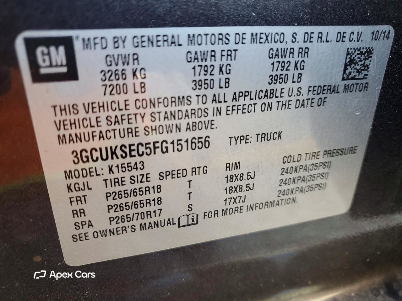 Chevrolet Silverado 2015