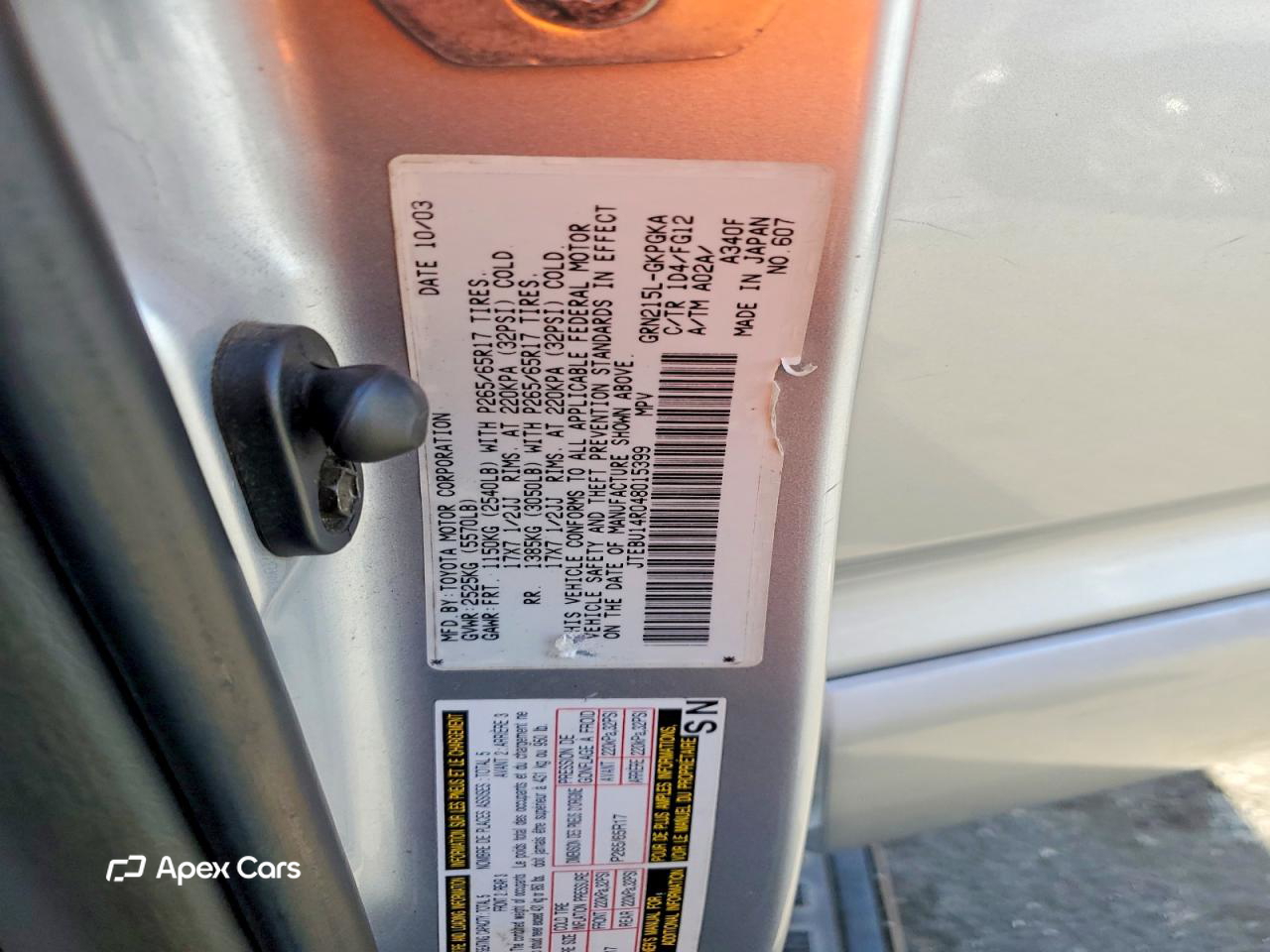 Toyota 4Runner 2004
