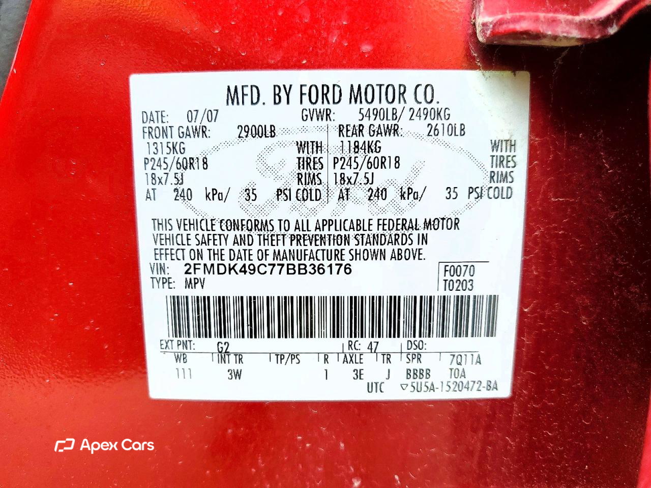 Ford Edge 2007
