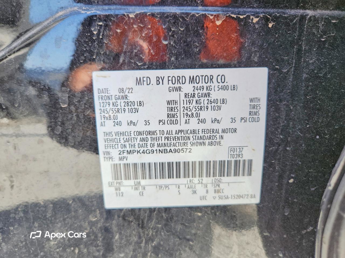 Ford Edge 2022