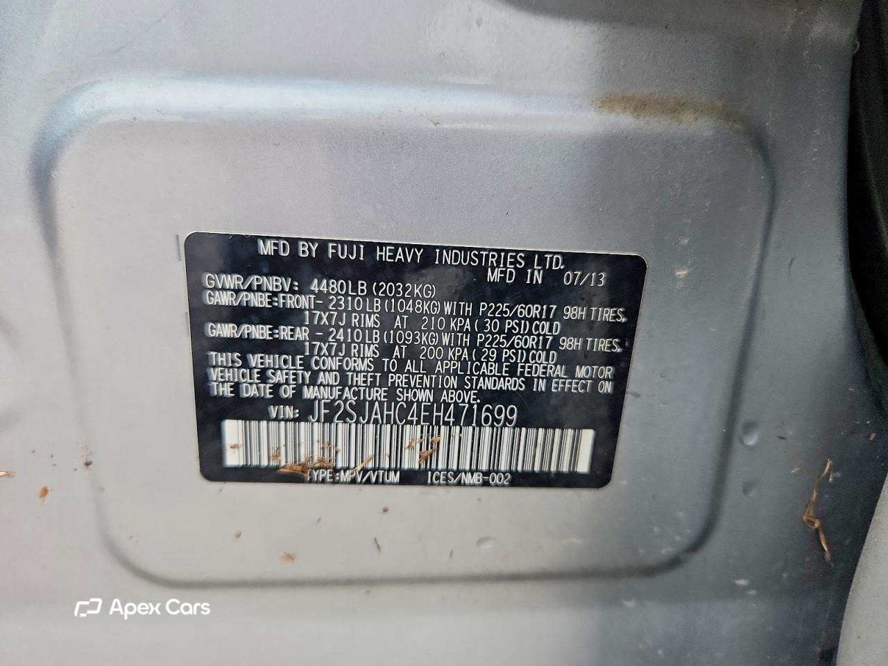 Subaru Forester 2014