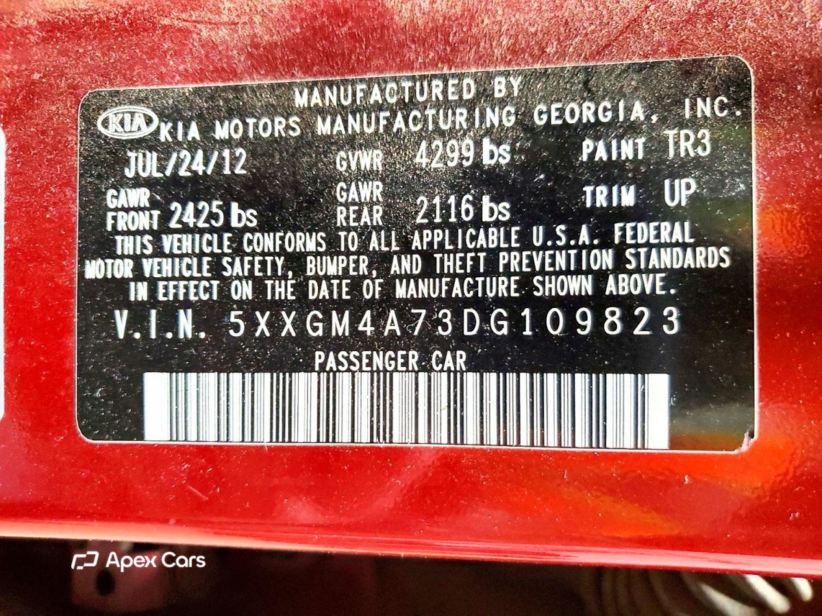 Kia Optima 2013