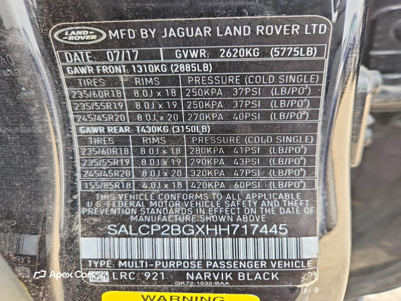 Land Rover Discovery 2017