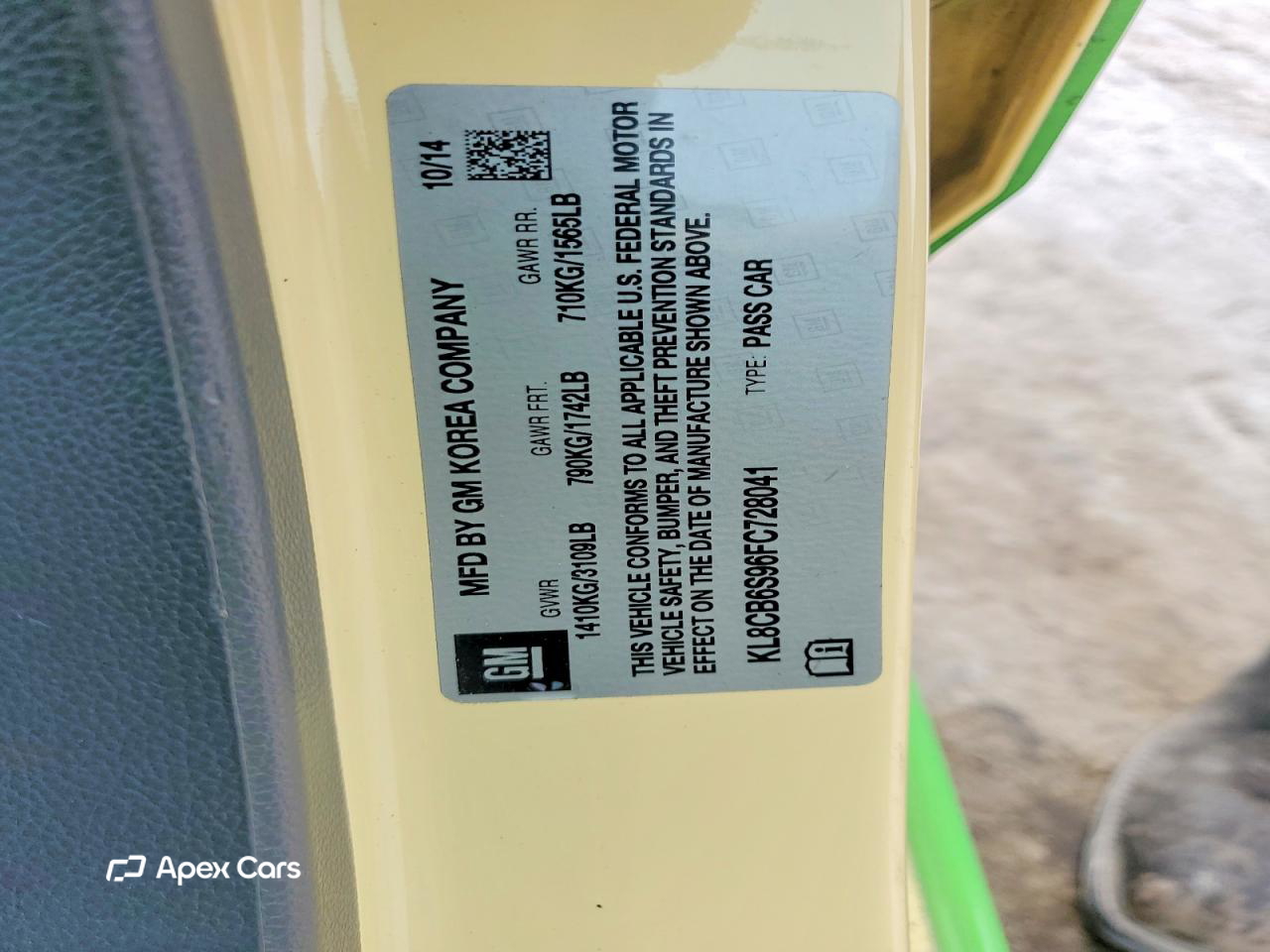 Chevrolet Spark 2015