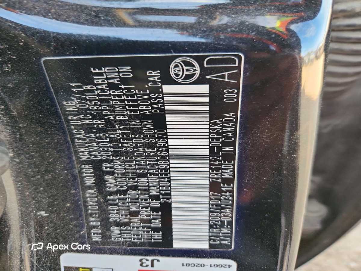 Toyota Corolla 2011