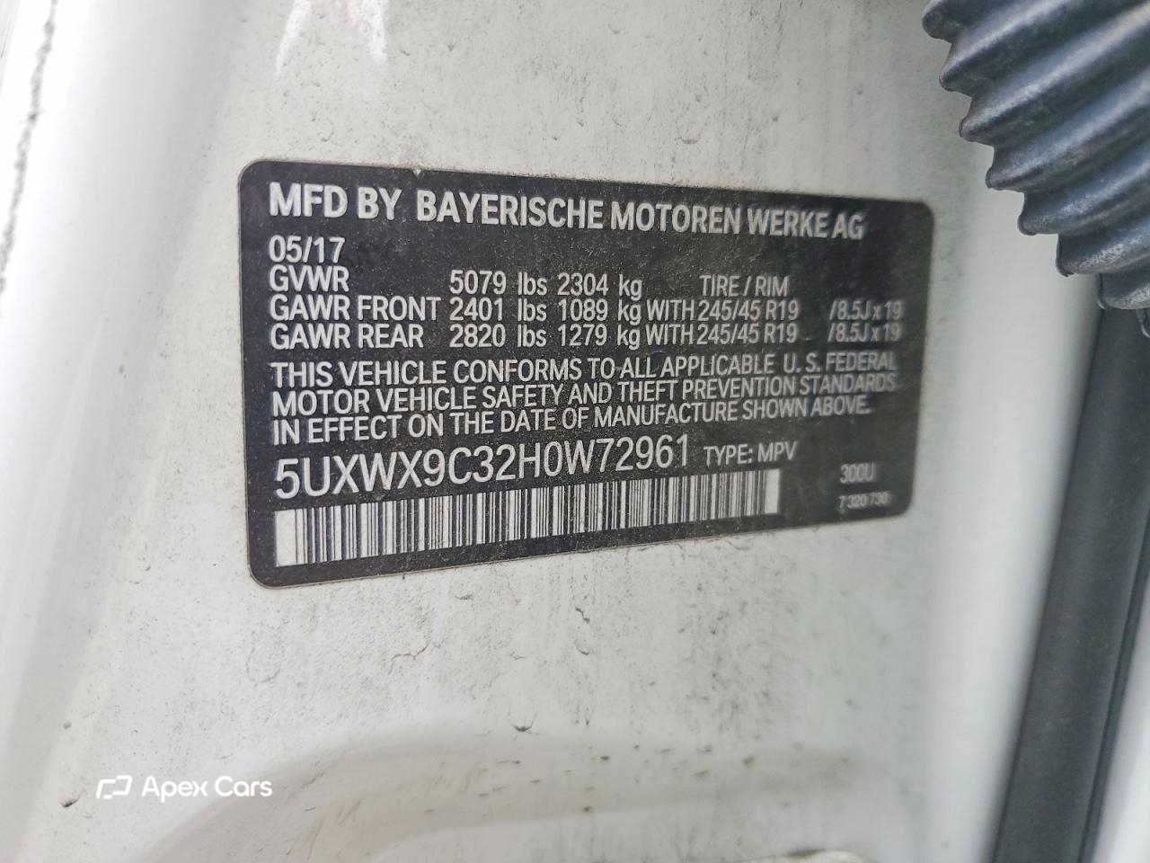 BMW X3 2017