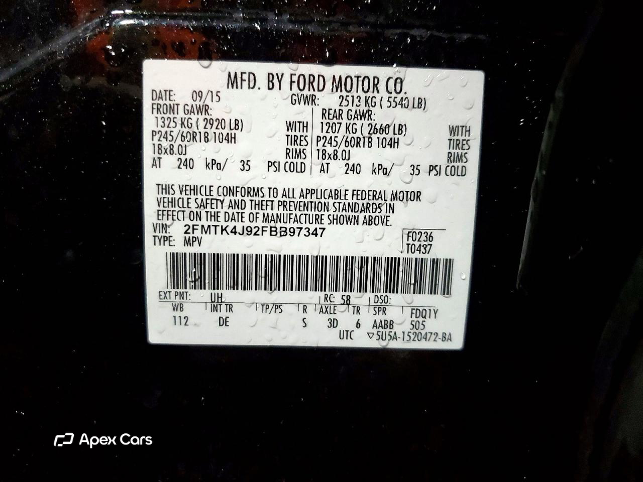 Ford Edge 2015
