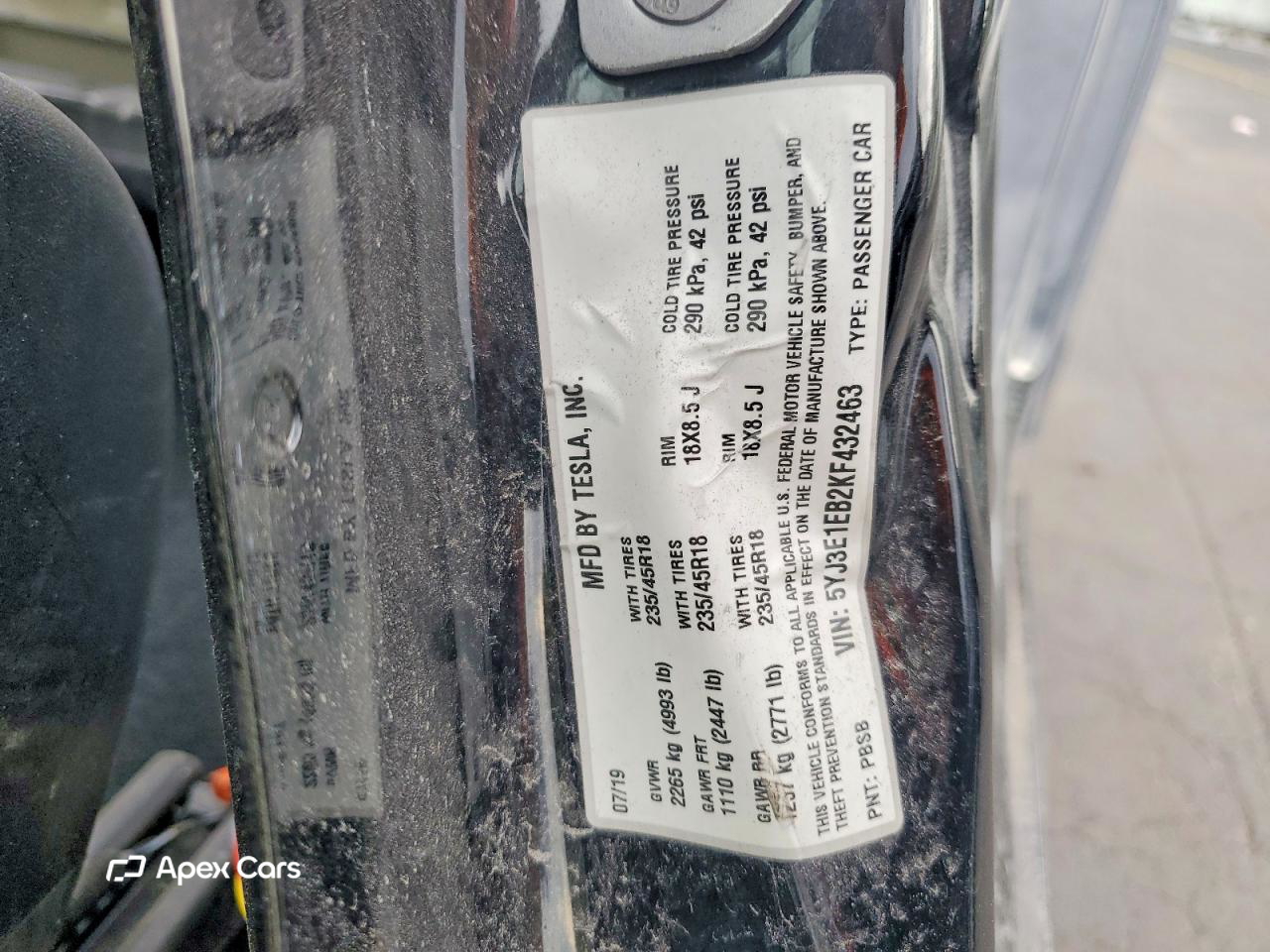 Tesla Model 3 2019