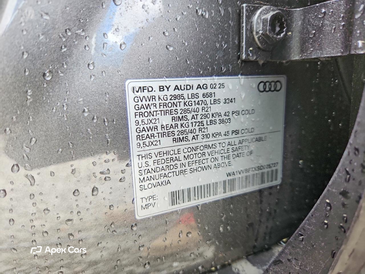 Audi Q7 2025