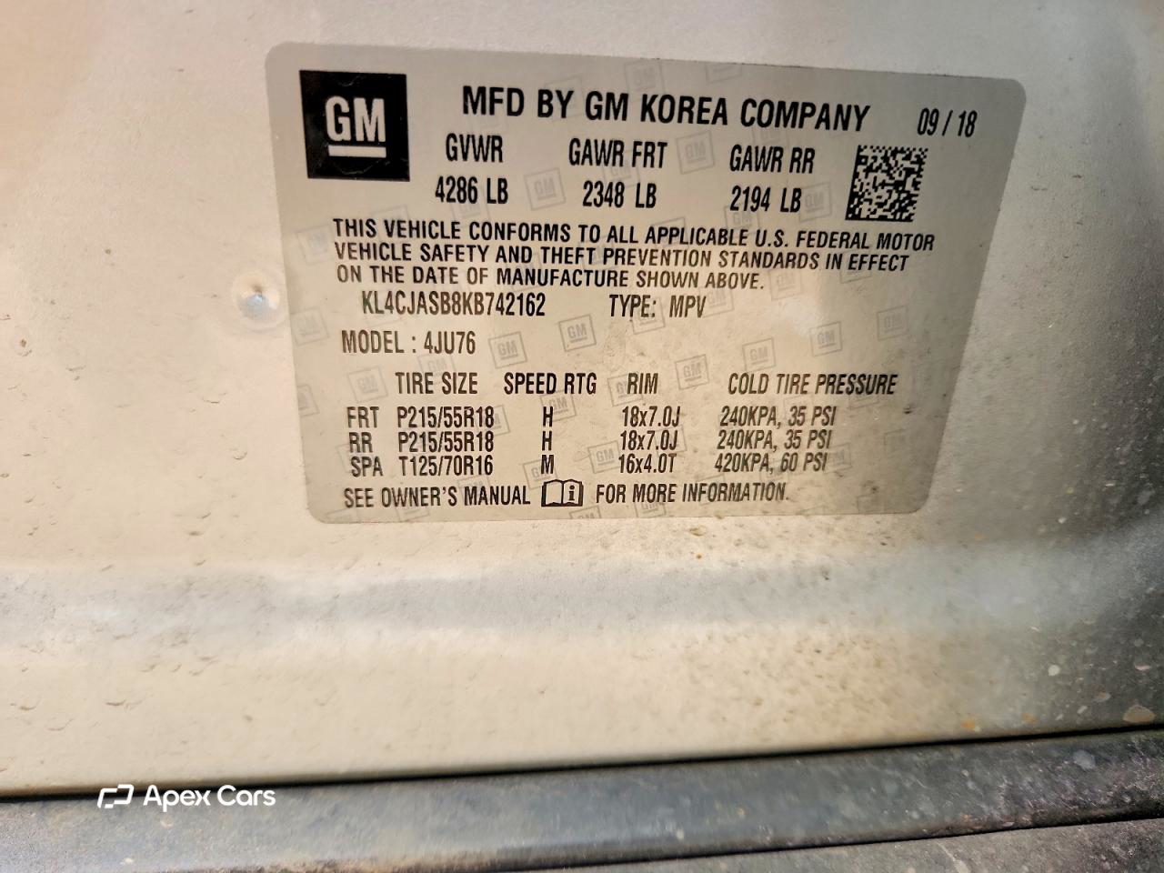 Buick Encore 2019