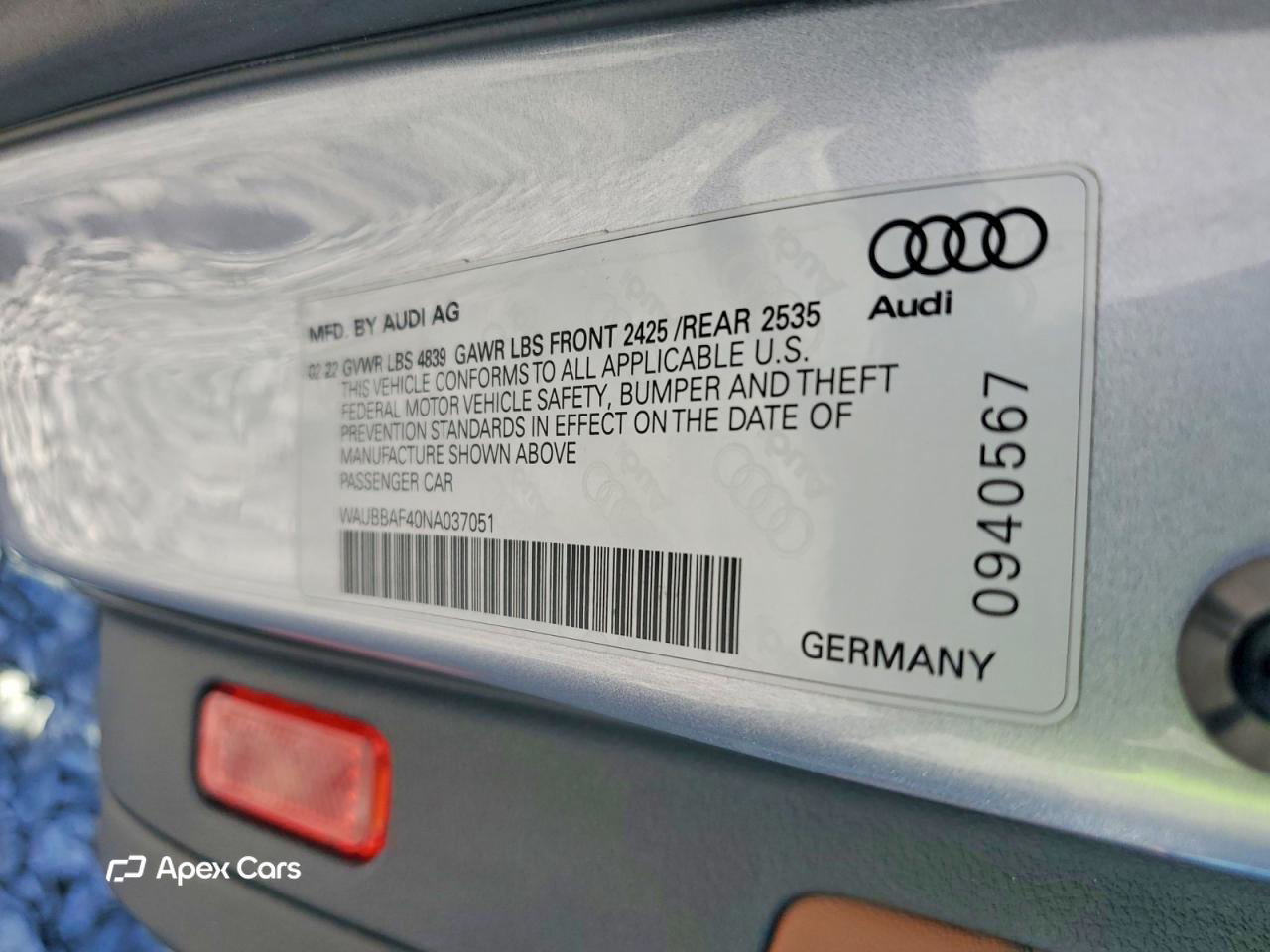 Audi A4 2022
