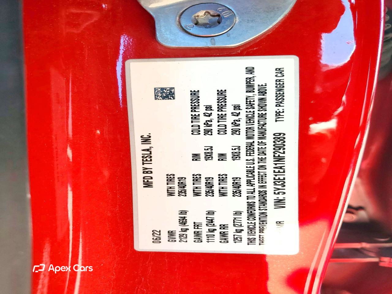 Tesla Model 3 2022