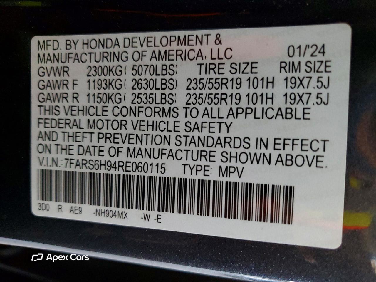 Honda CR-V 2024
