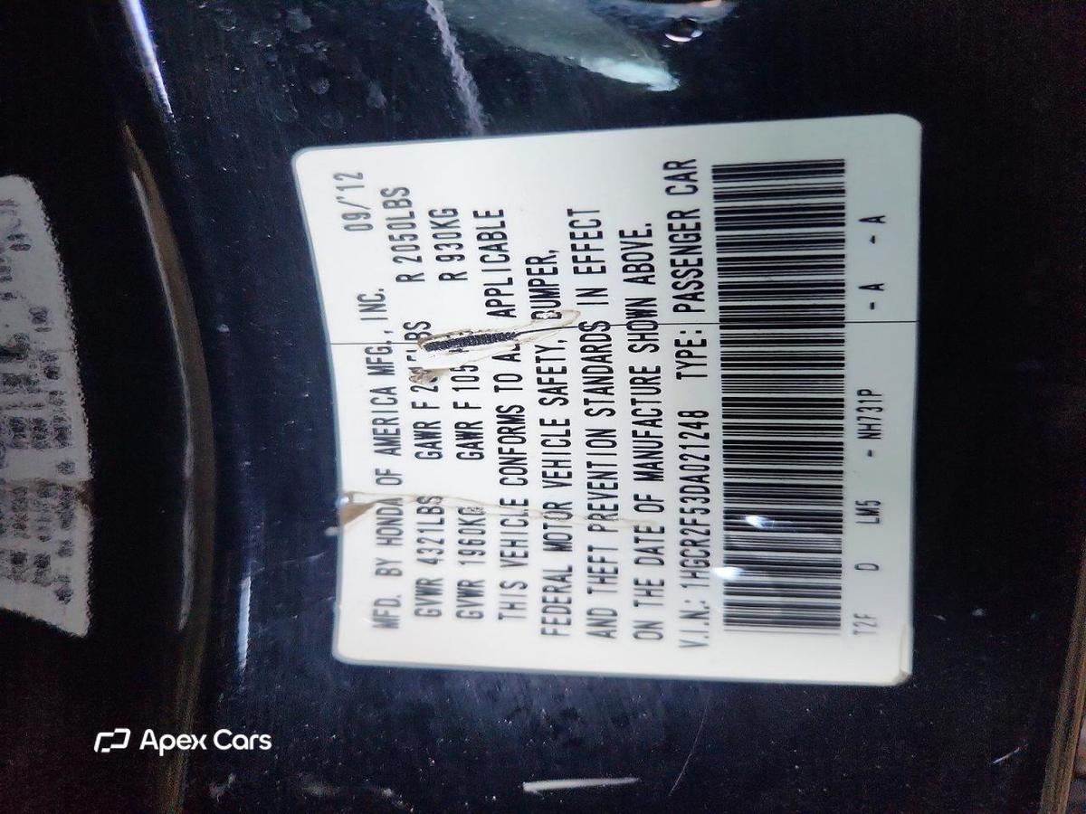 Honda Accord 2013