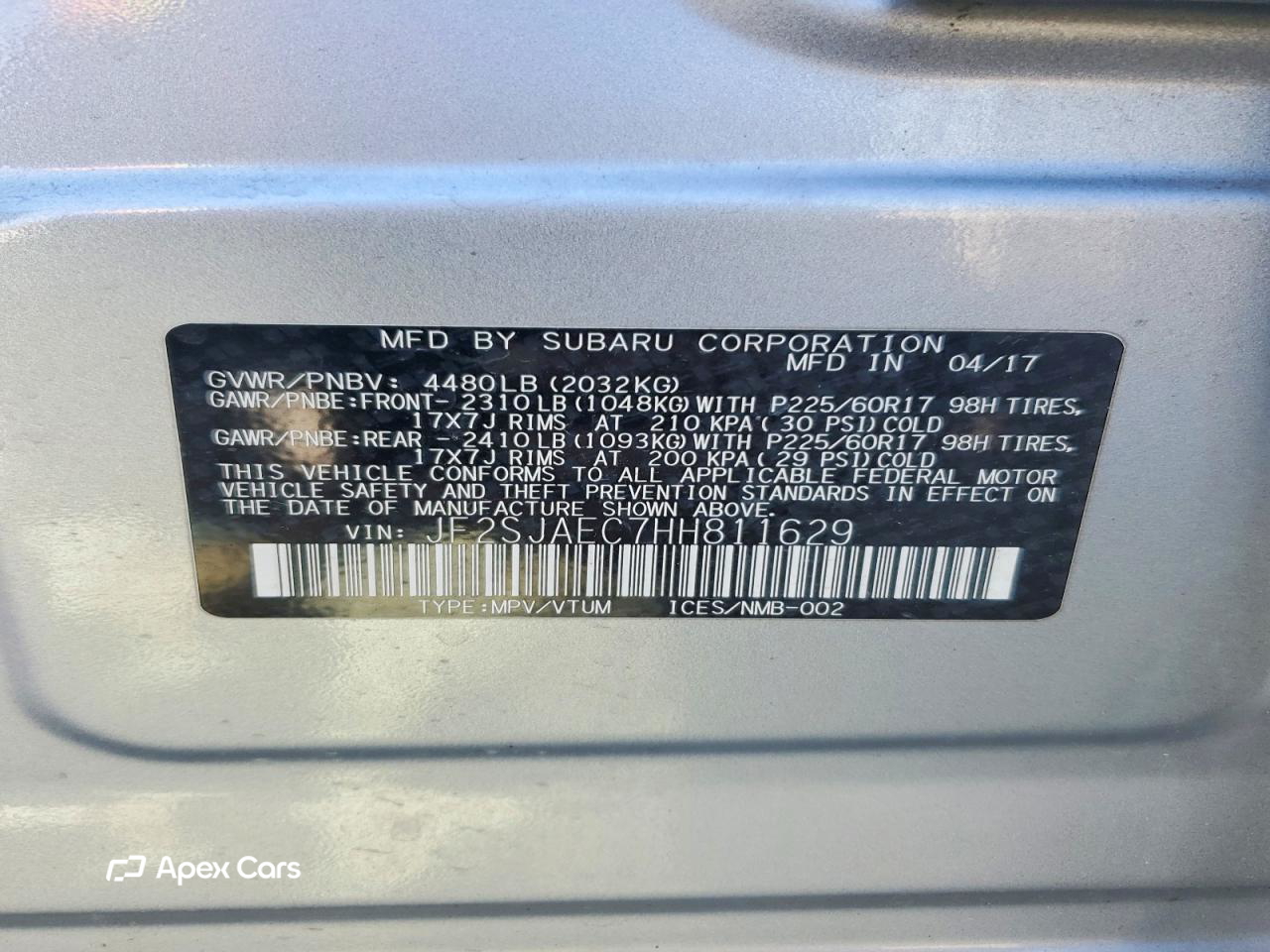Subaru Forester 2017