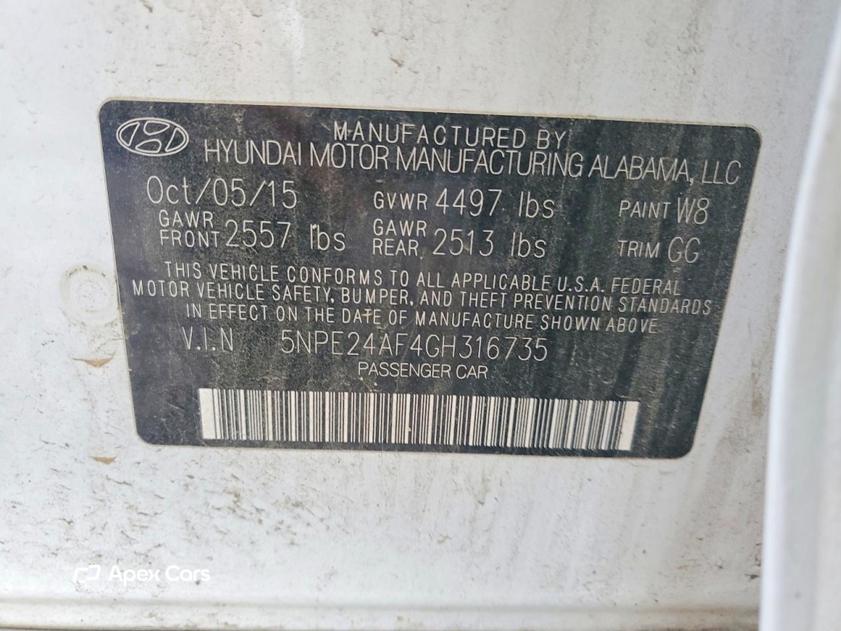 Hyundai Sonata 2016