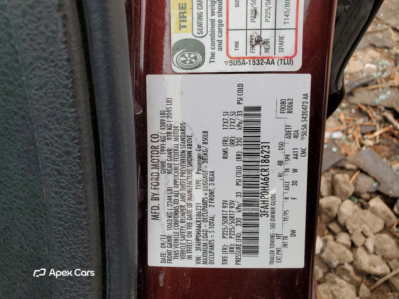 Ford Fusion 2012