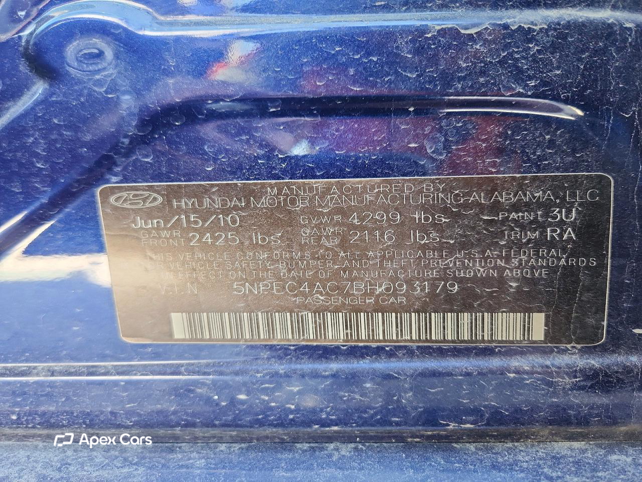 Hyundai Sonata 2011