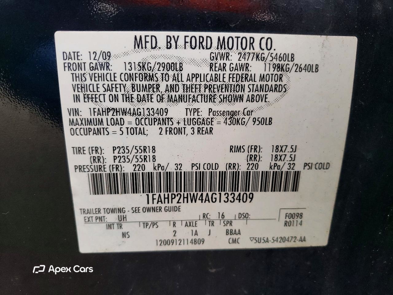Ford Taurus 2010