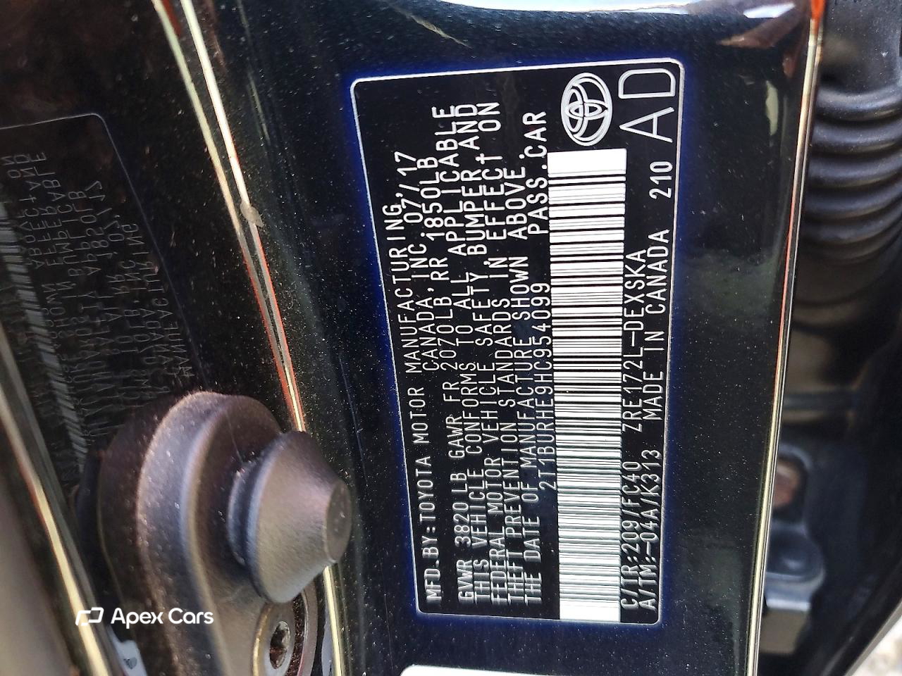 Toyota Corolla 2017