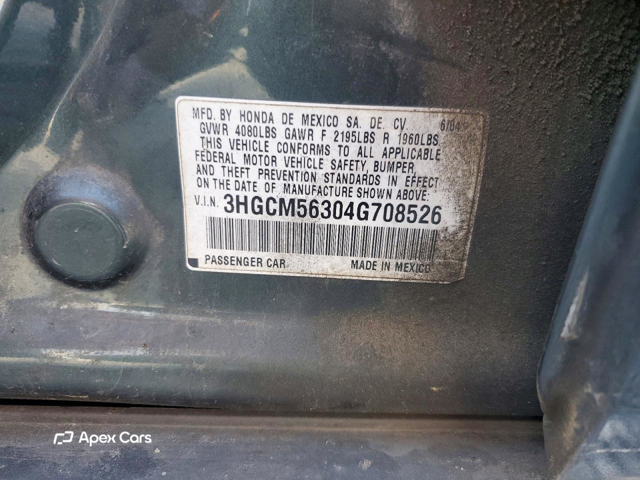 Honda Accord 2004
